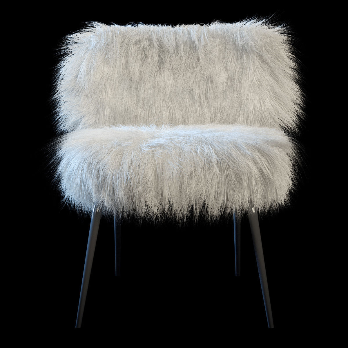 Chair Baxter Nepal 3D model_3