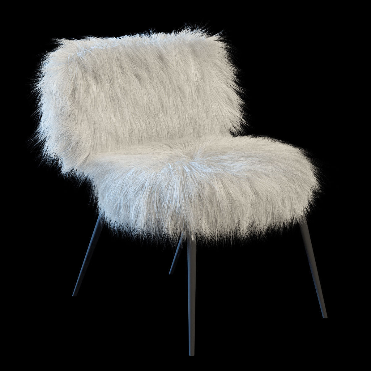 Chair Baxter Nepal 3D model_1