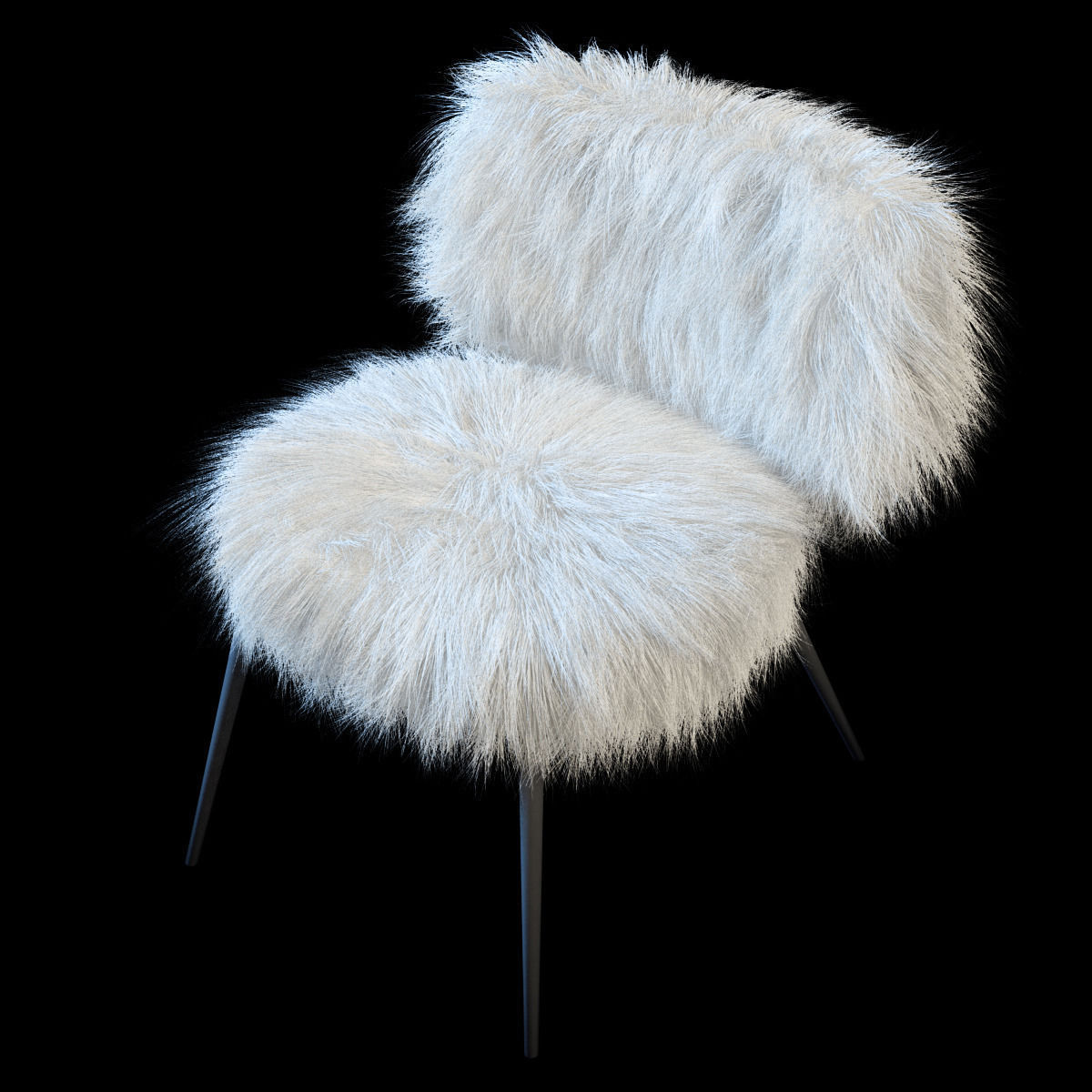 Chair Baxter Nepal 3D model_2