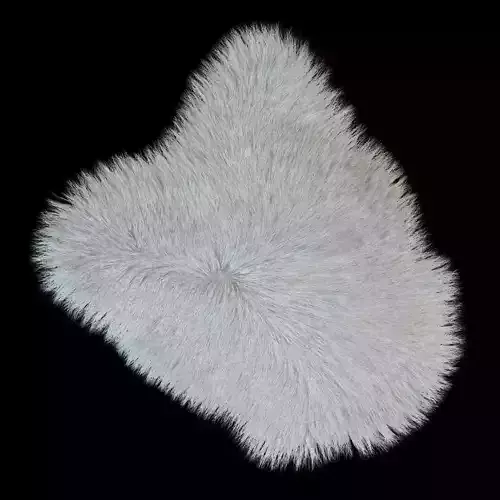 Fur with long pile