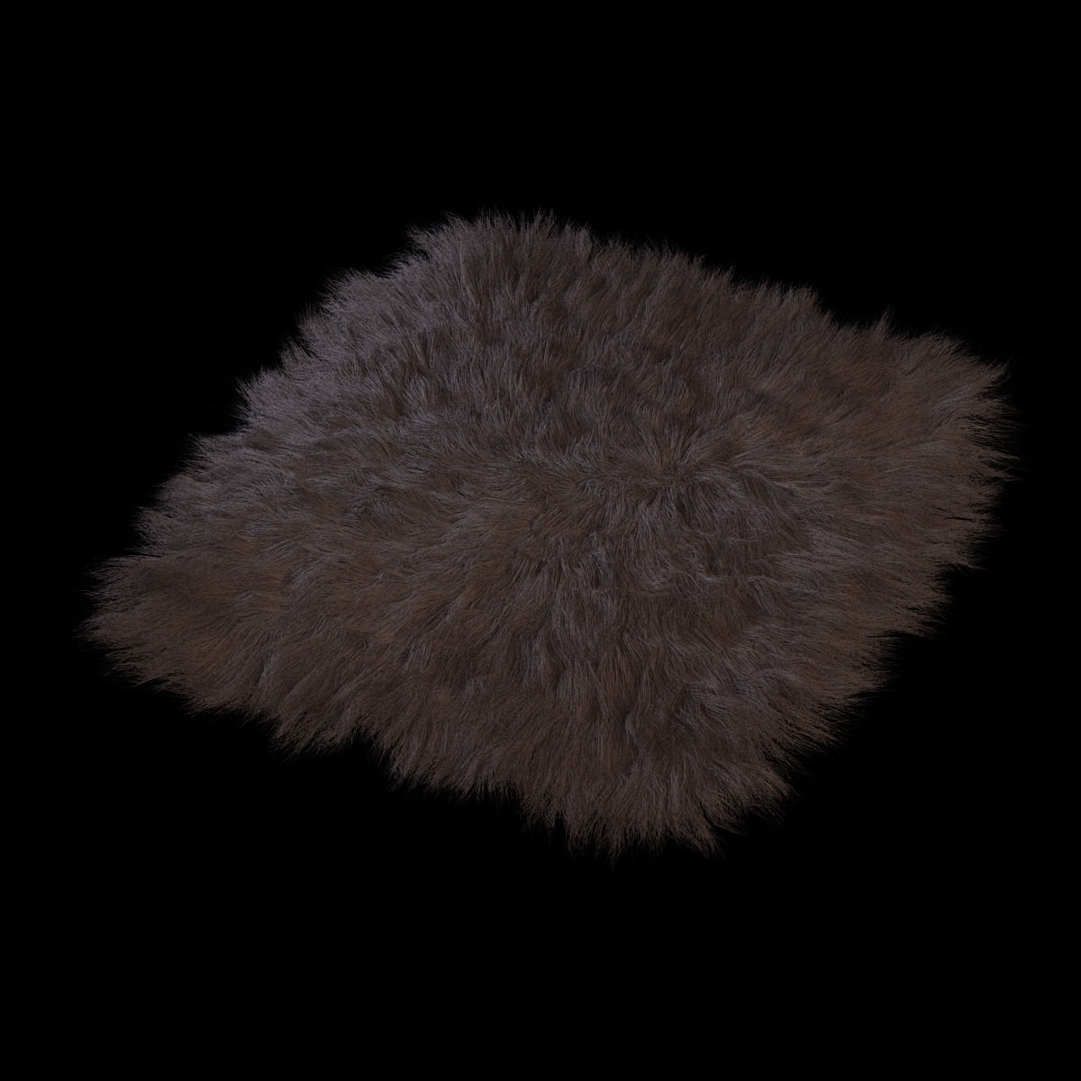 Skin sheepskin 02 3D model_4