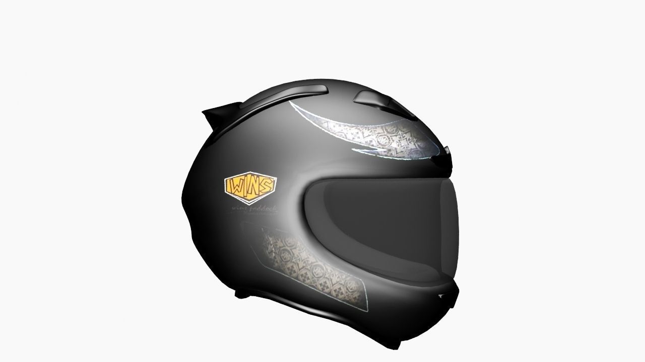 Motorcycle modified  sport 3D model_3