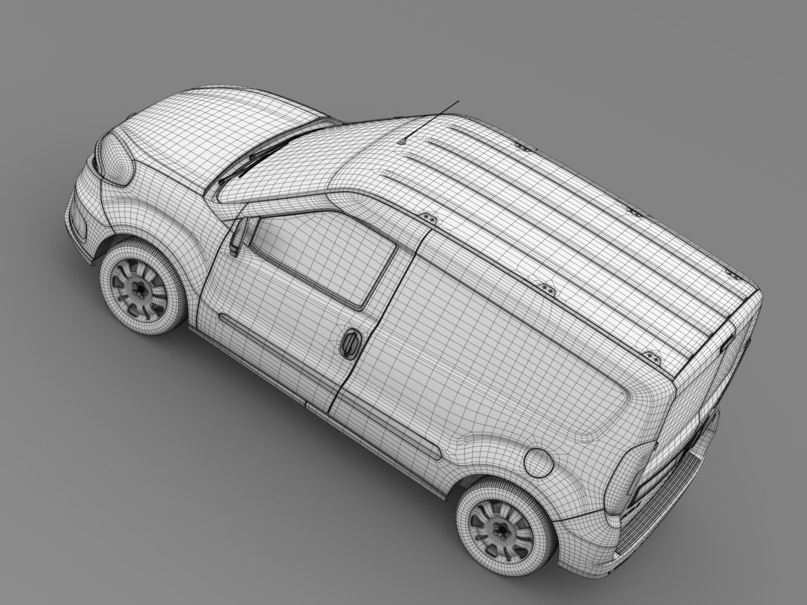 Fiat Doblo Cargo 263 2017 3D model_16