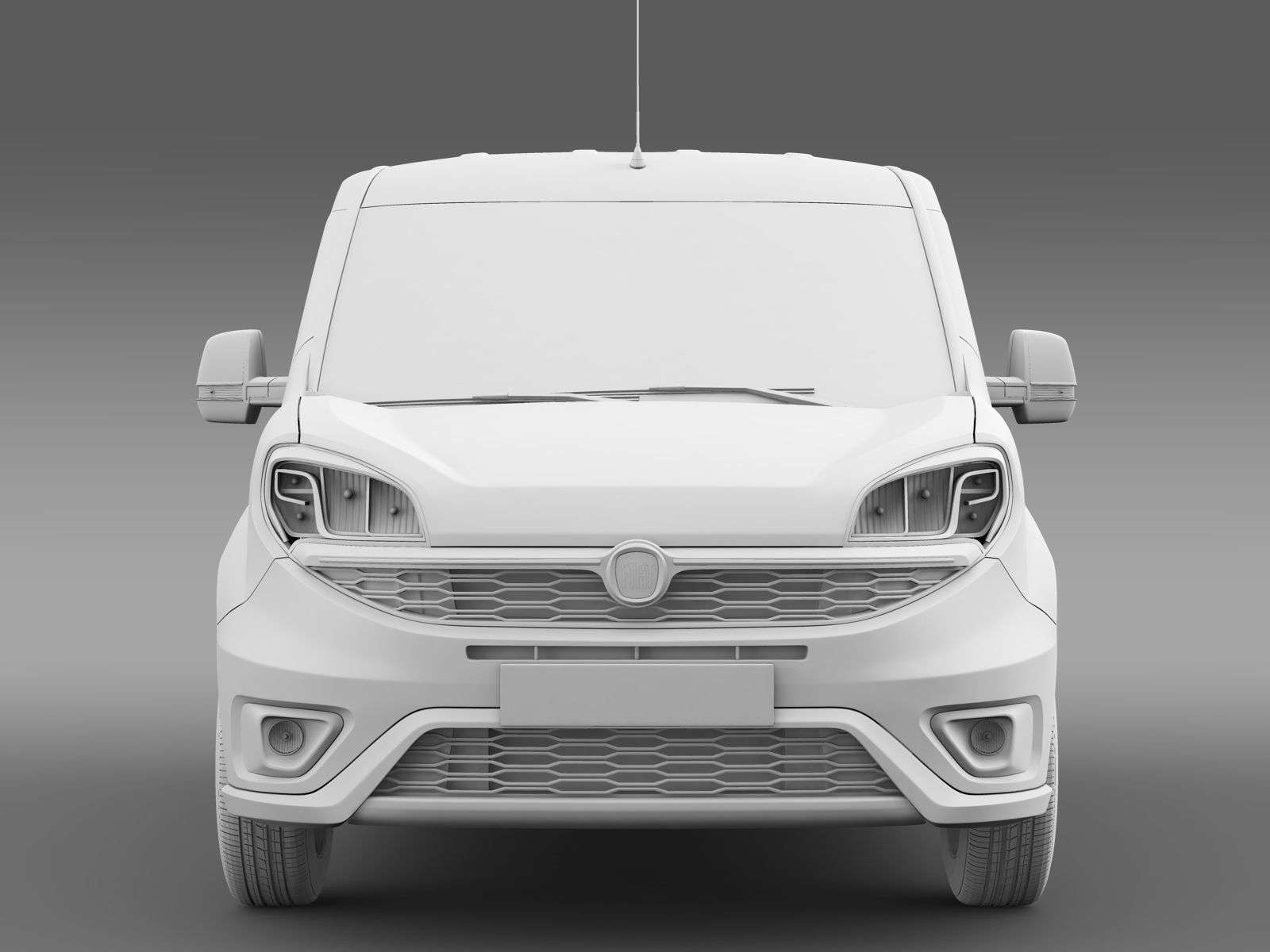 Fiat Doblo Cargo 263 2017 3D model_12