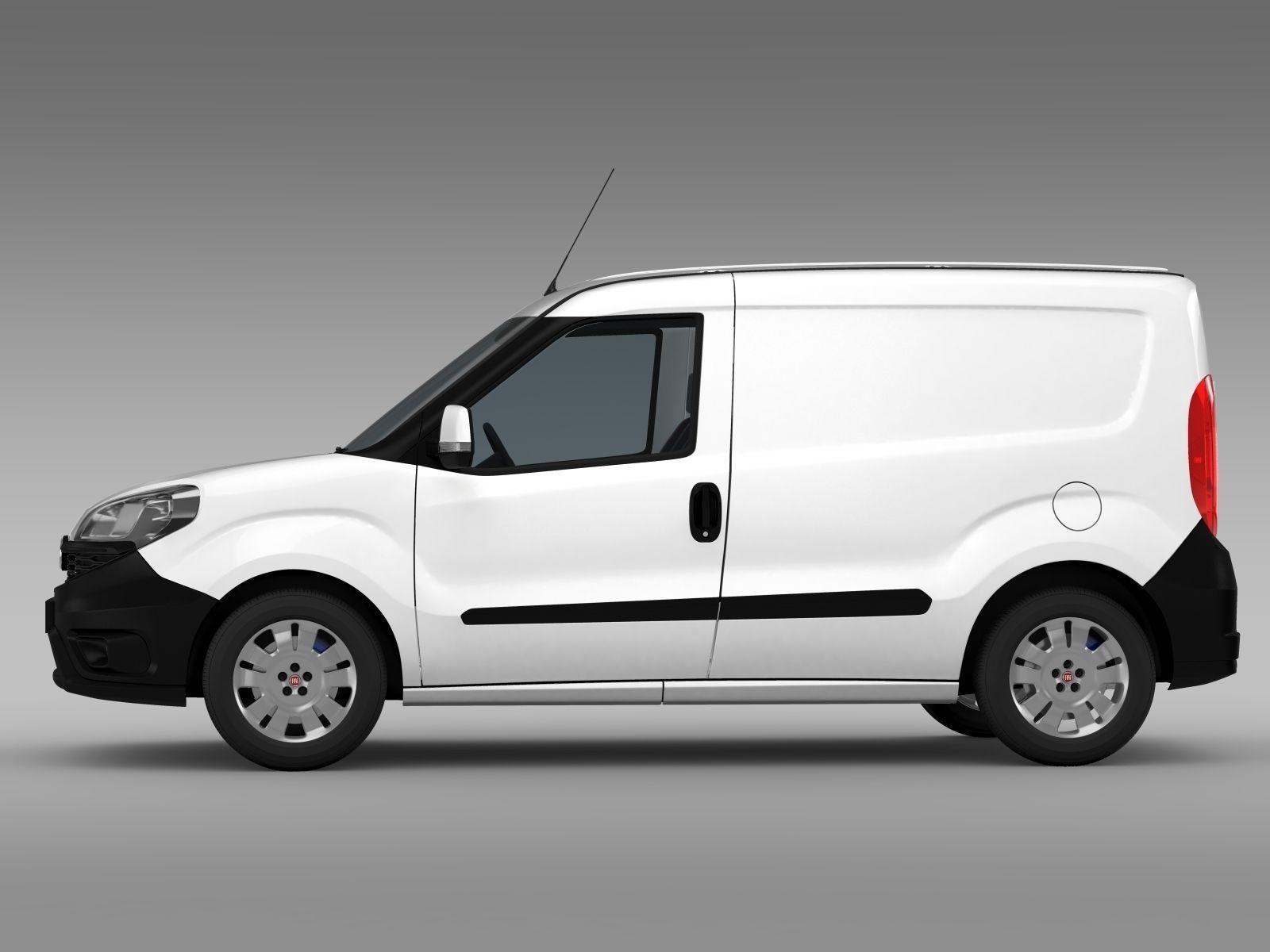 Fiat Doblo Cargo 263 2017 3D model_2