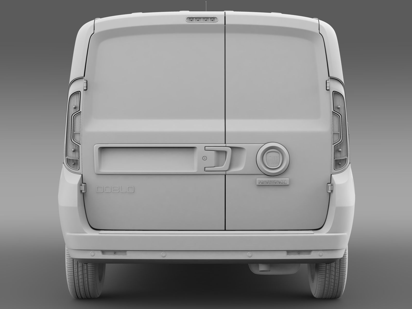 Fiat Doblo Cargo 263 2017 3D model_13