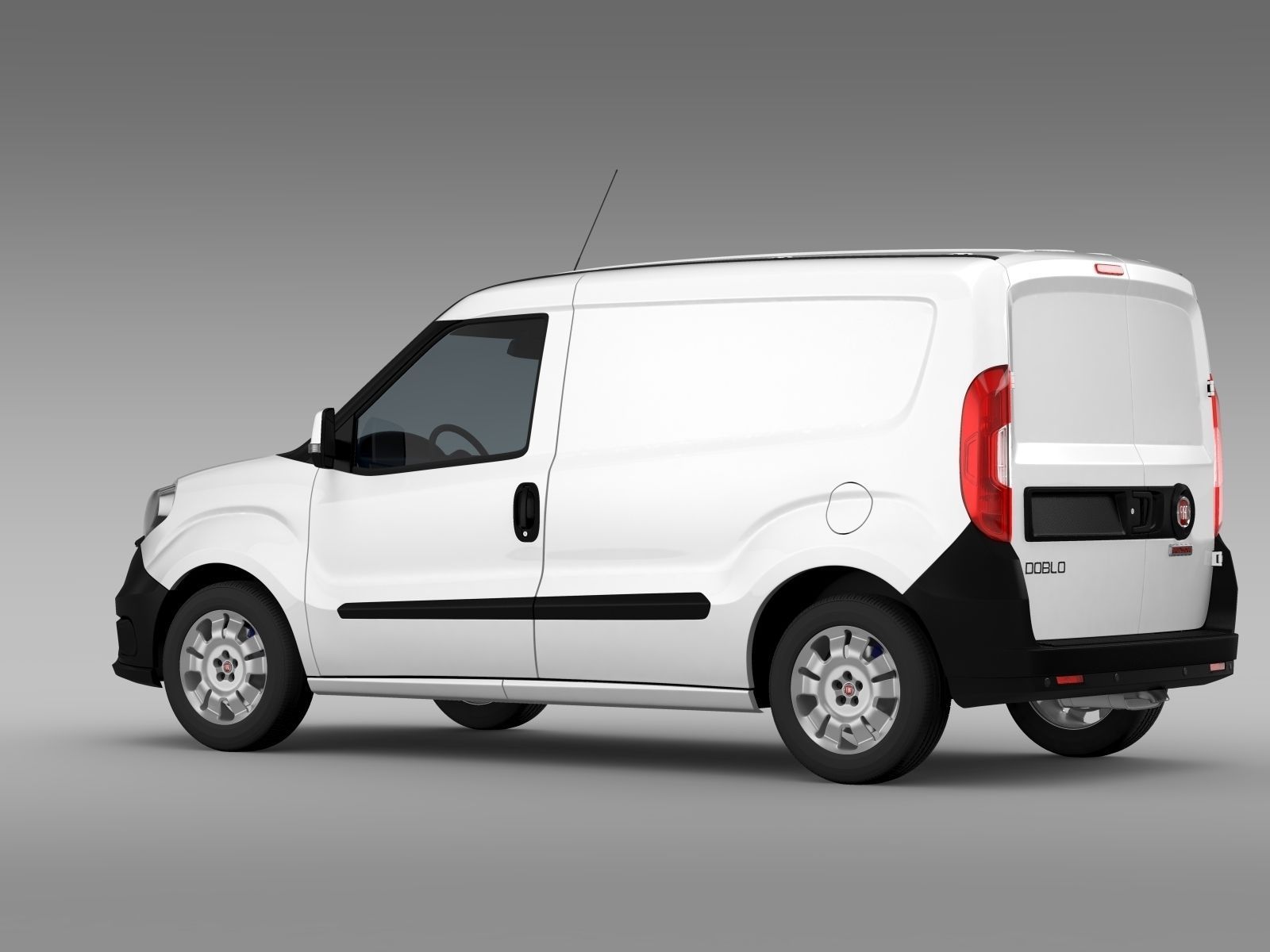 Fiat Doblo Cargo 263 2017 3D model_6