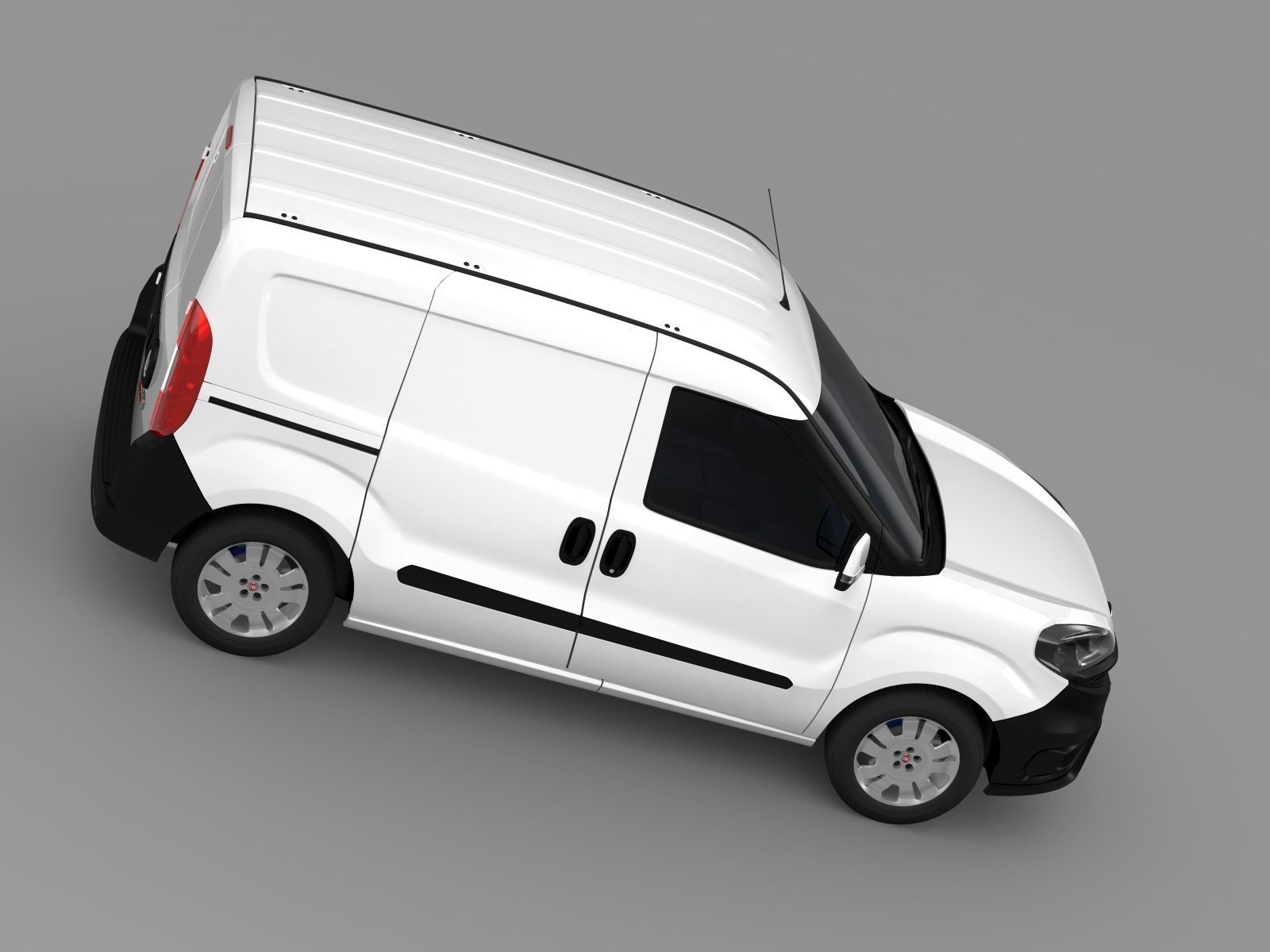 Fiat Doblo Cargo 263 2017 3D model_11
