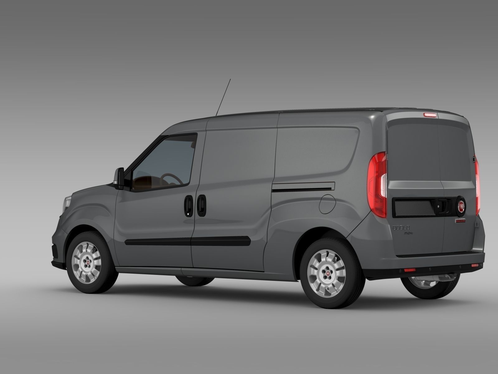 Fiat Doblo Cargo Maxi 263 2017 3D model_6