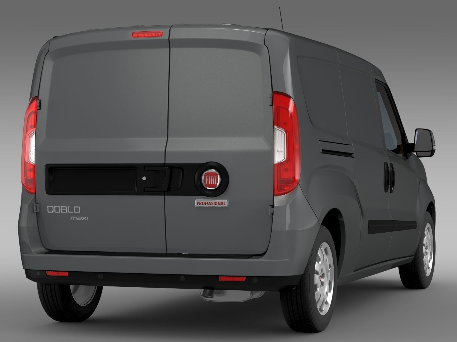 Fiat Doblo Cargo Maxi 263 2017 3D model_8