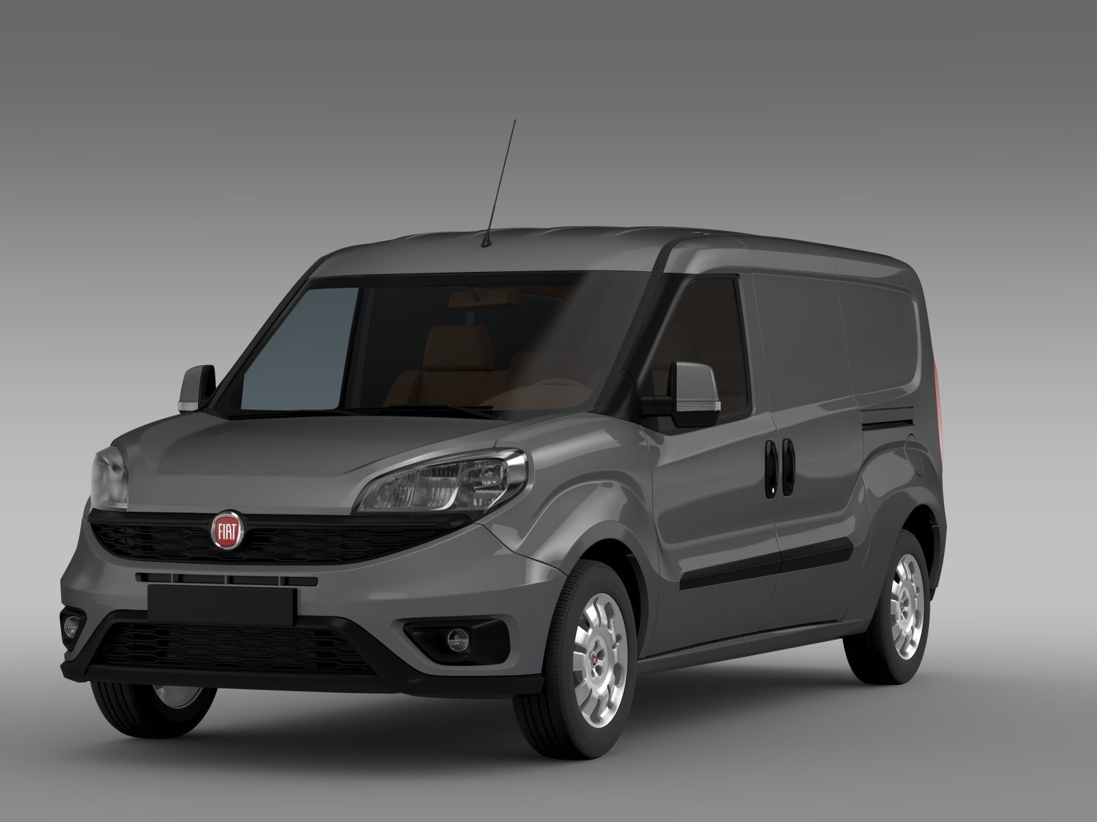 Fiat Doblo Cargo Maxi 263 2017 3D model_2