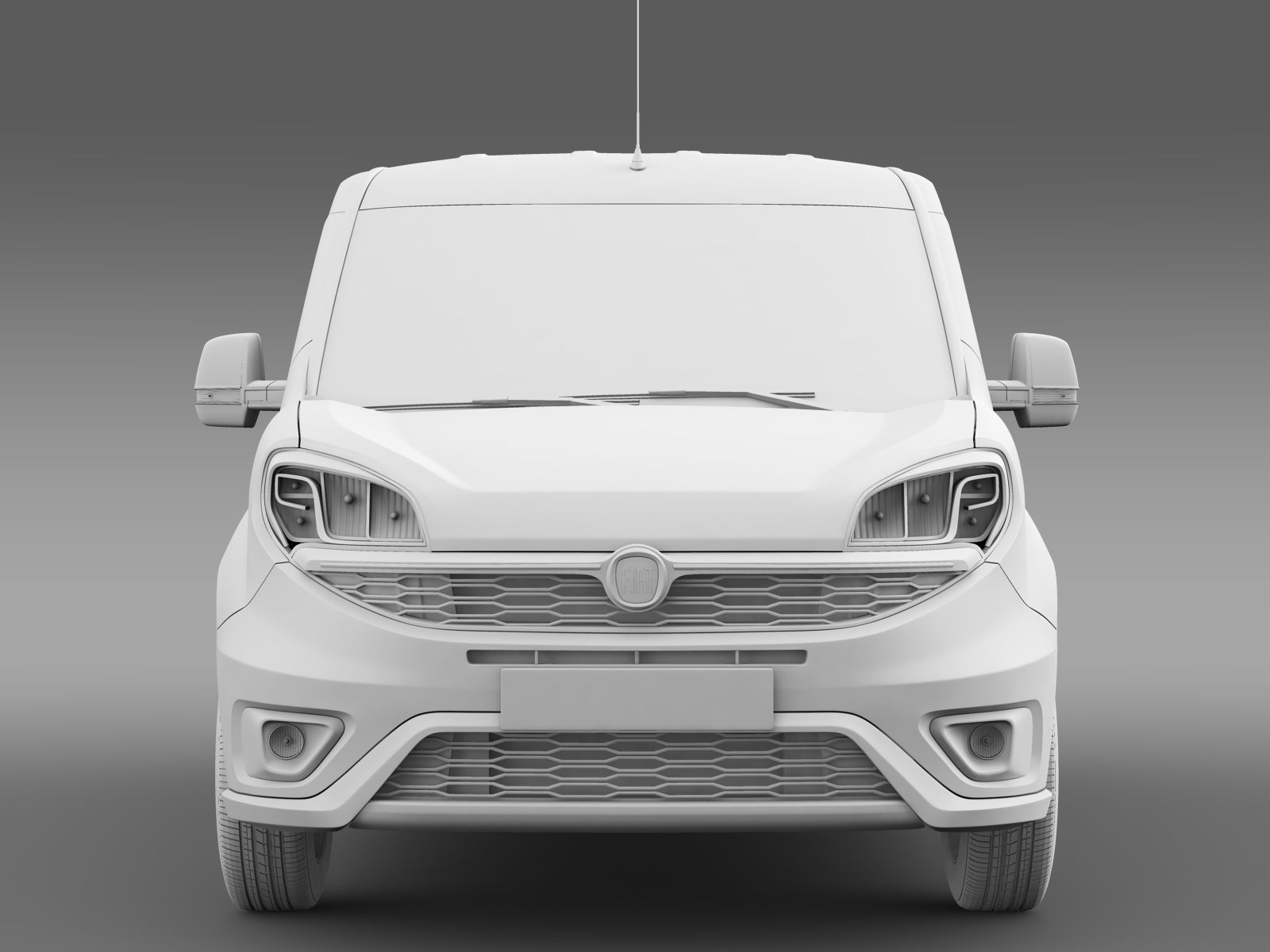 Fiat Doblo Cargo Maxi 263 2017 3D model_11