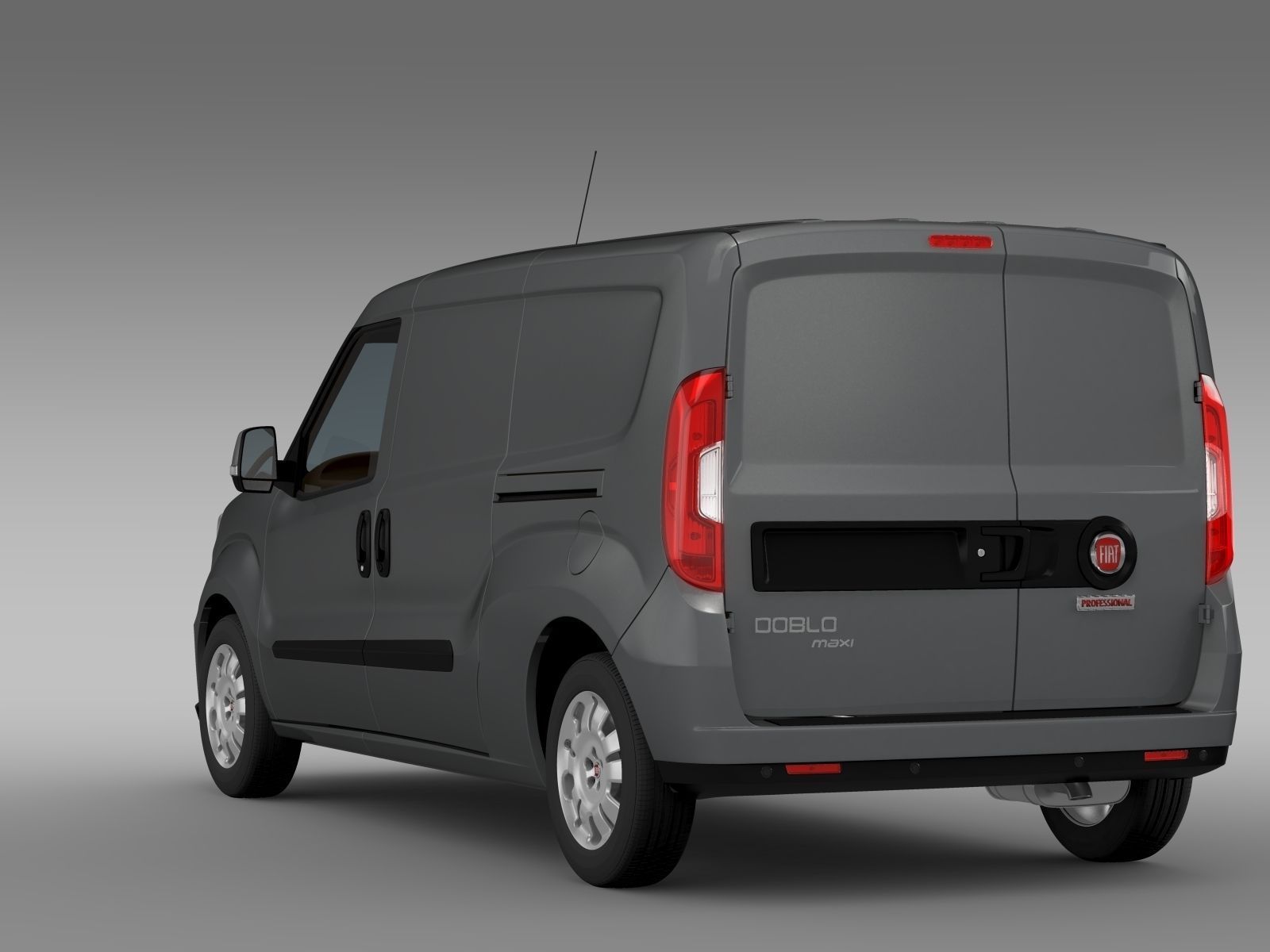 Fiat Doblo Cargo Maxi 263 2017 3D model_9