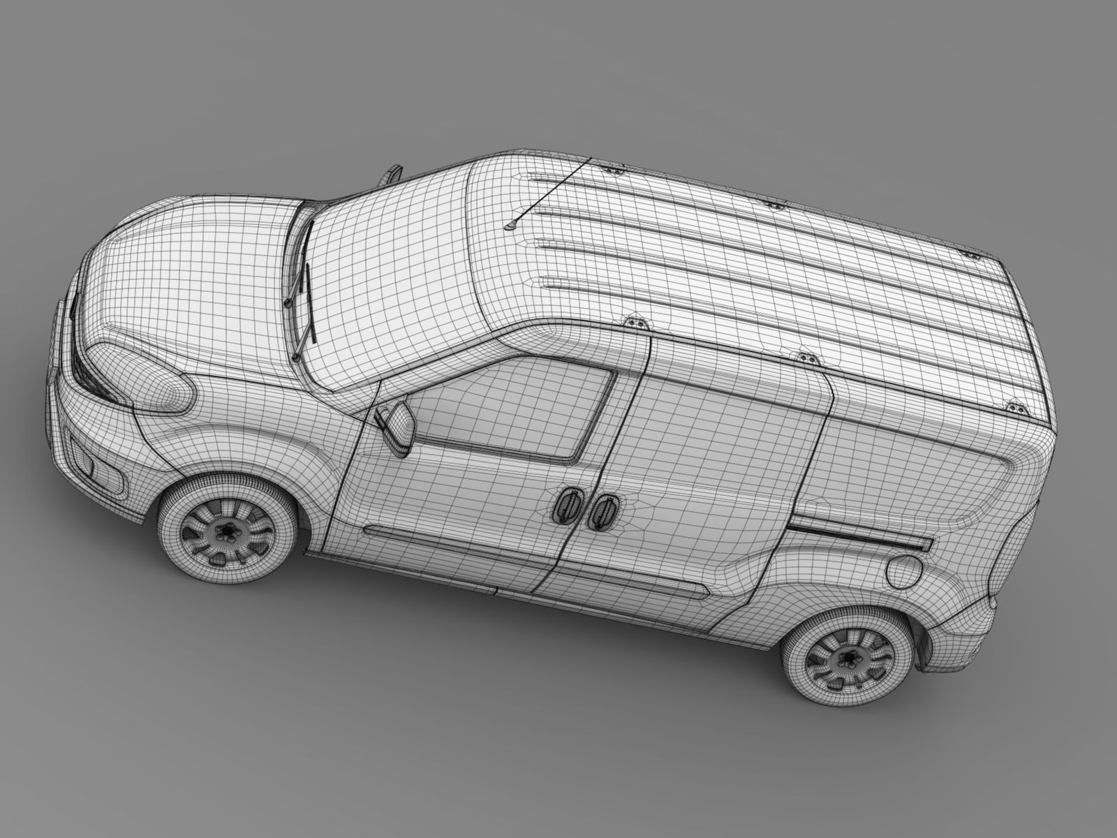 Fiat Doblo Cargo Maxi 263 2017 3D model_15