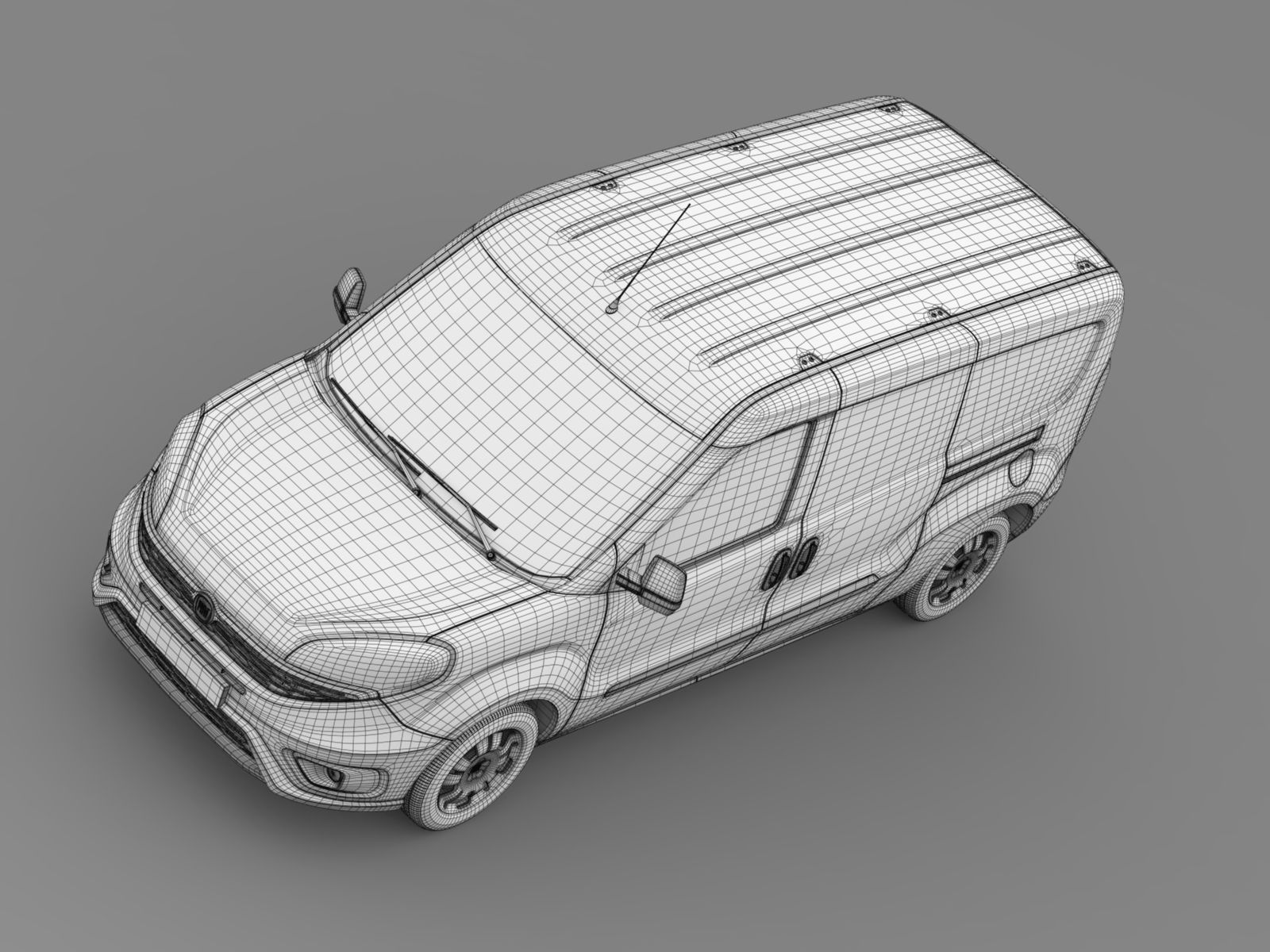 Fiat Doblo Cargo Maxi 263 2017 3D model_17