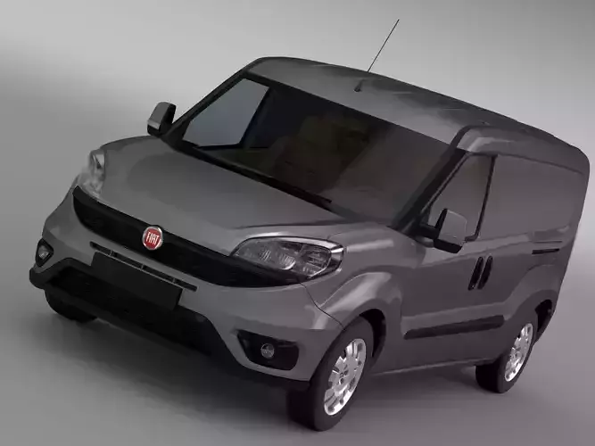 Fiat Doblo Cargo Maxi 263 2017 3D model Fiat Doblo Cargo Maxi 263 2017 3D model