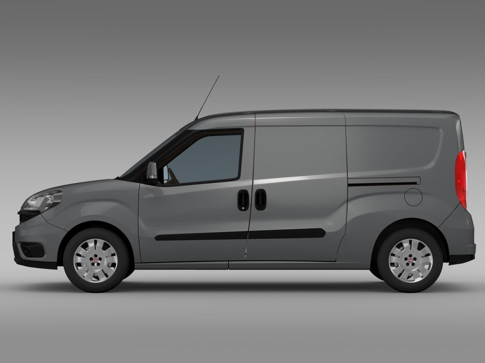 Fiat Doblo Cargo Maxi 263 2017 3D model_4