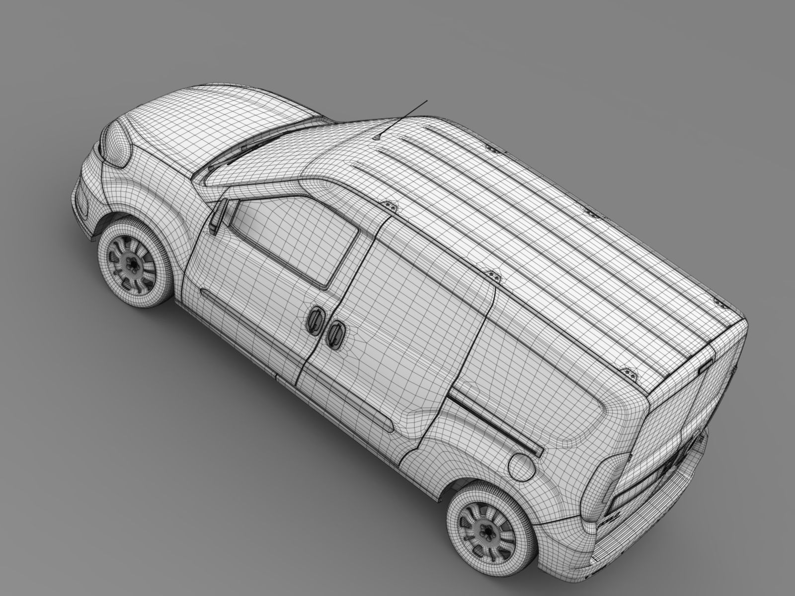 Fiat Doblo Cargo Maxi 263 2017 3D model_18