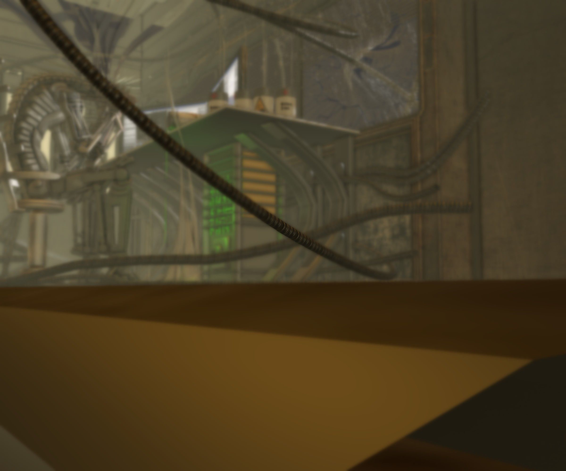 24h-burnoutbot man at desk in futuristic office Free 3D model_82