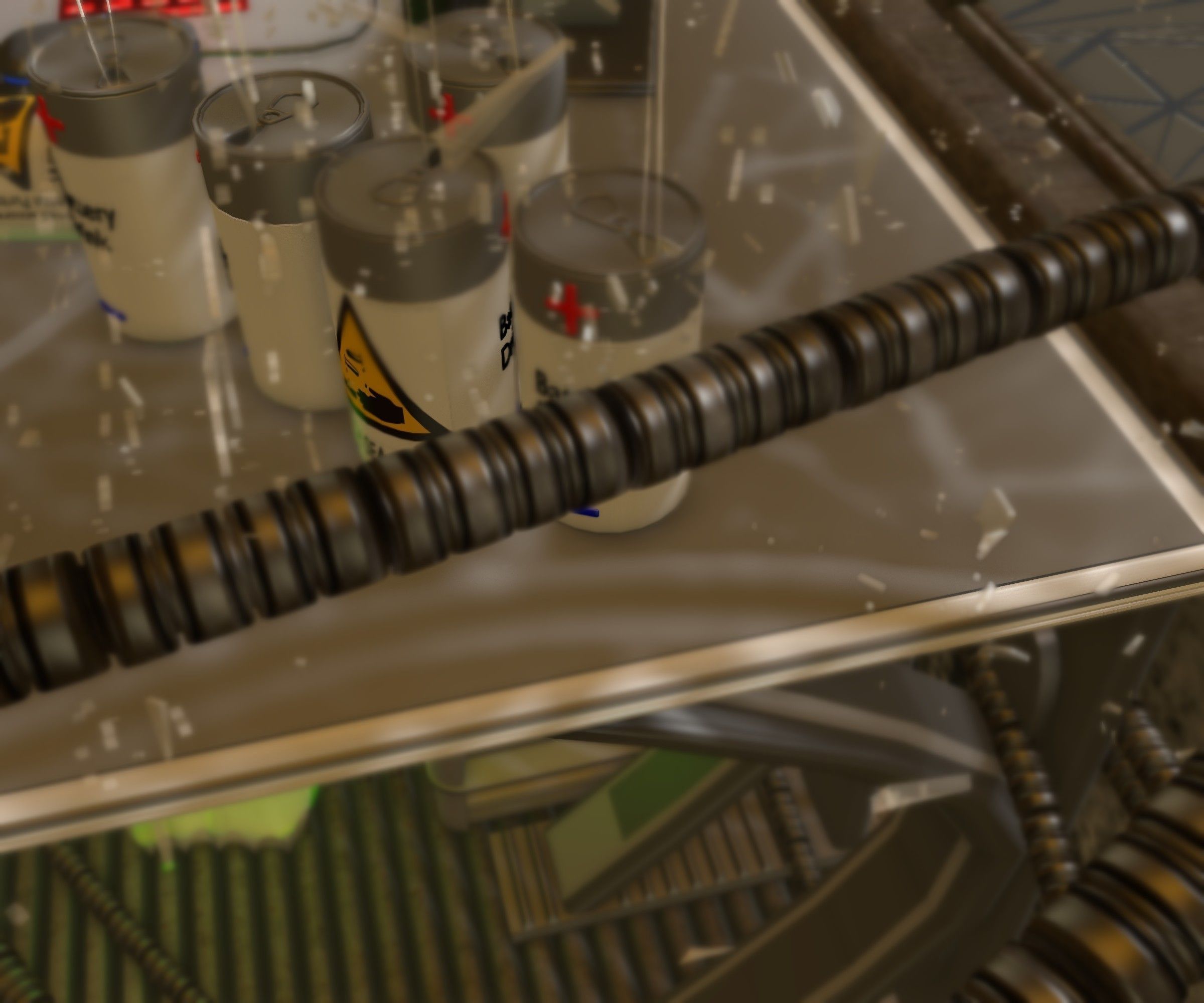 24h-burnoutbot man at desk in futuristic office Free 3D model_99