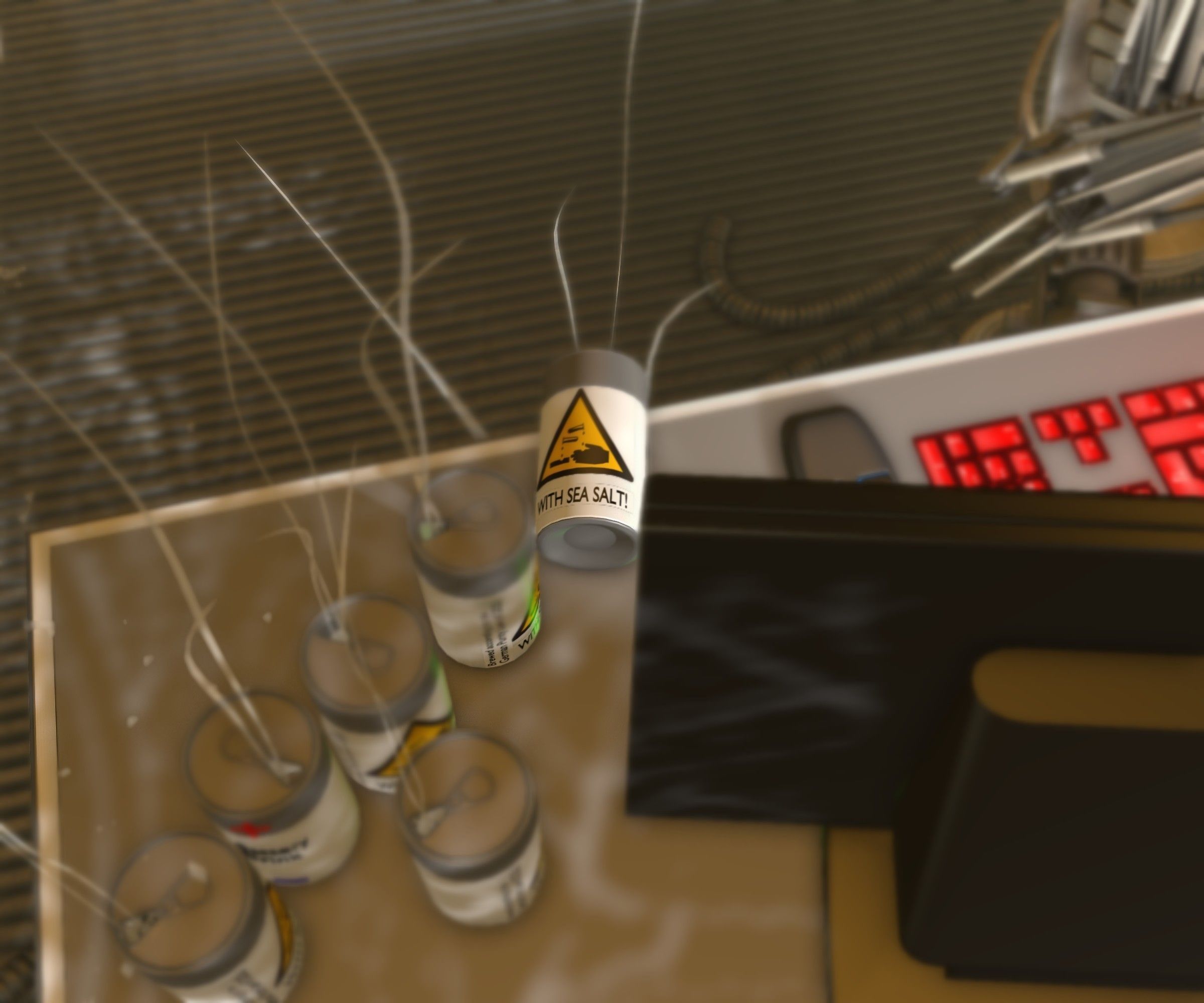 24h-burnoutbot man at desk in futuristic office Free 3D model_94