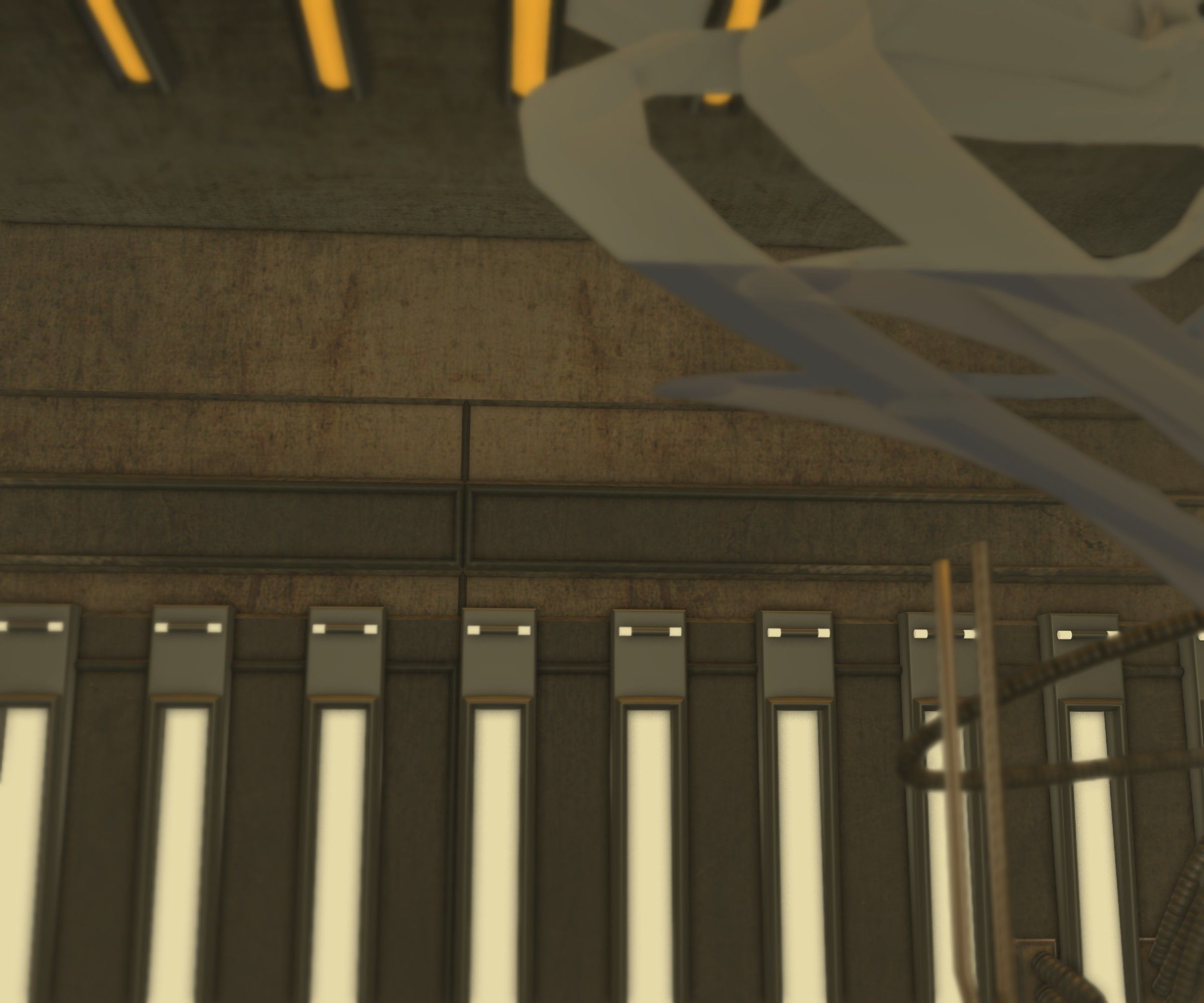 24h-burnoutbot man at desk in futuristic office Free 3D model_21