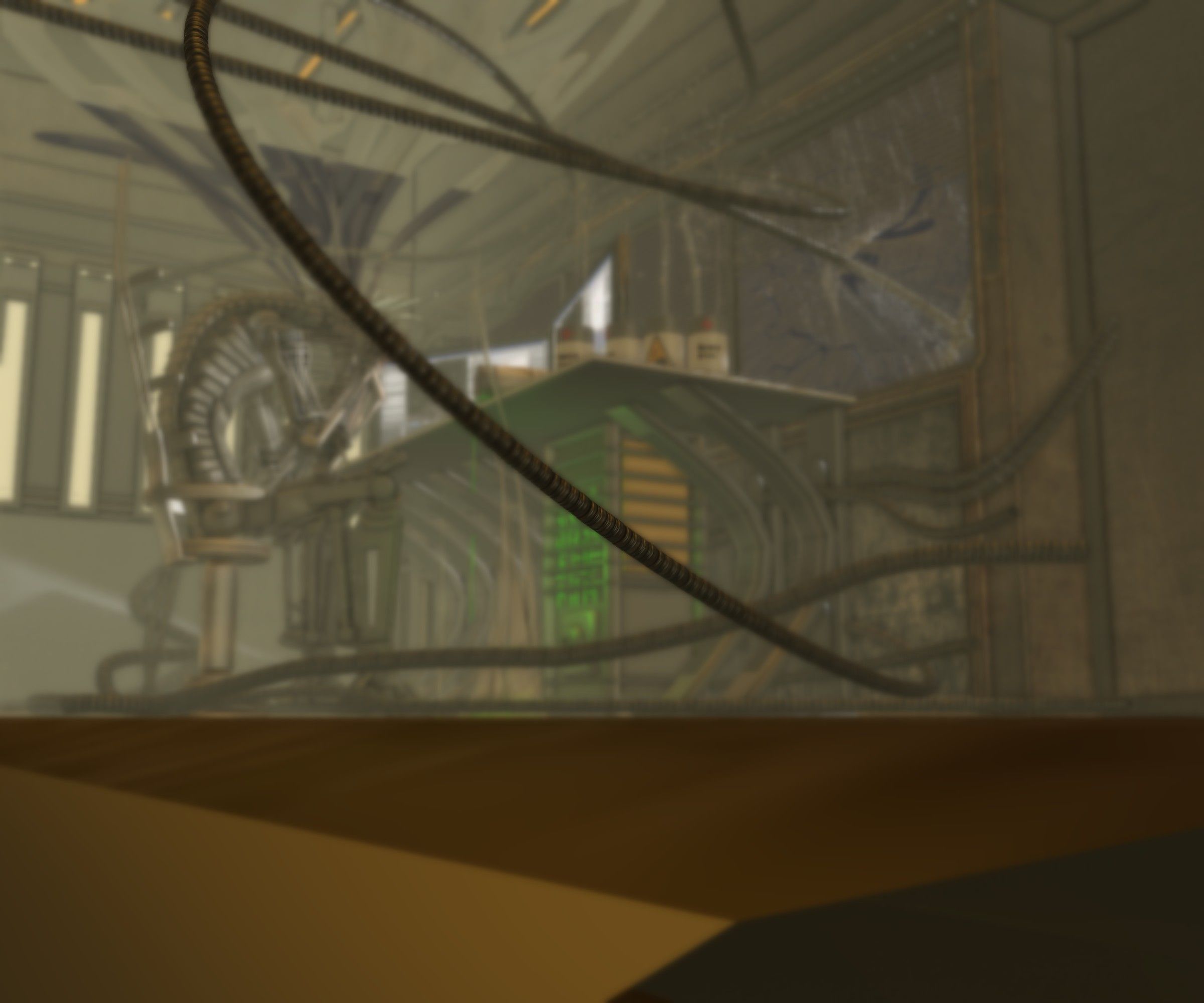 24h-burnoutbot man at desk in futuristic office Free 3D model_81