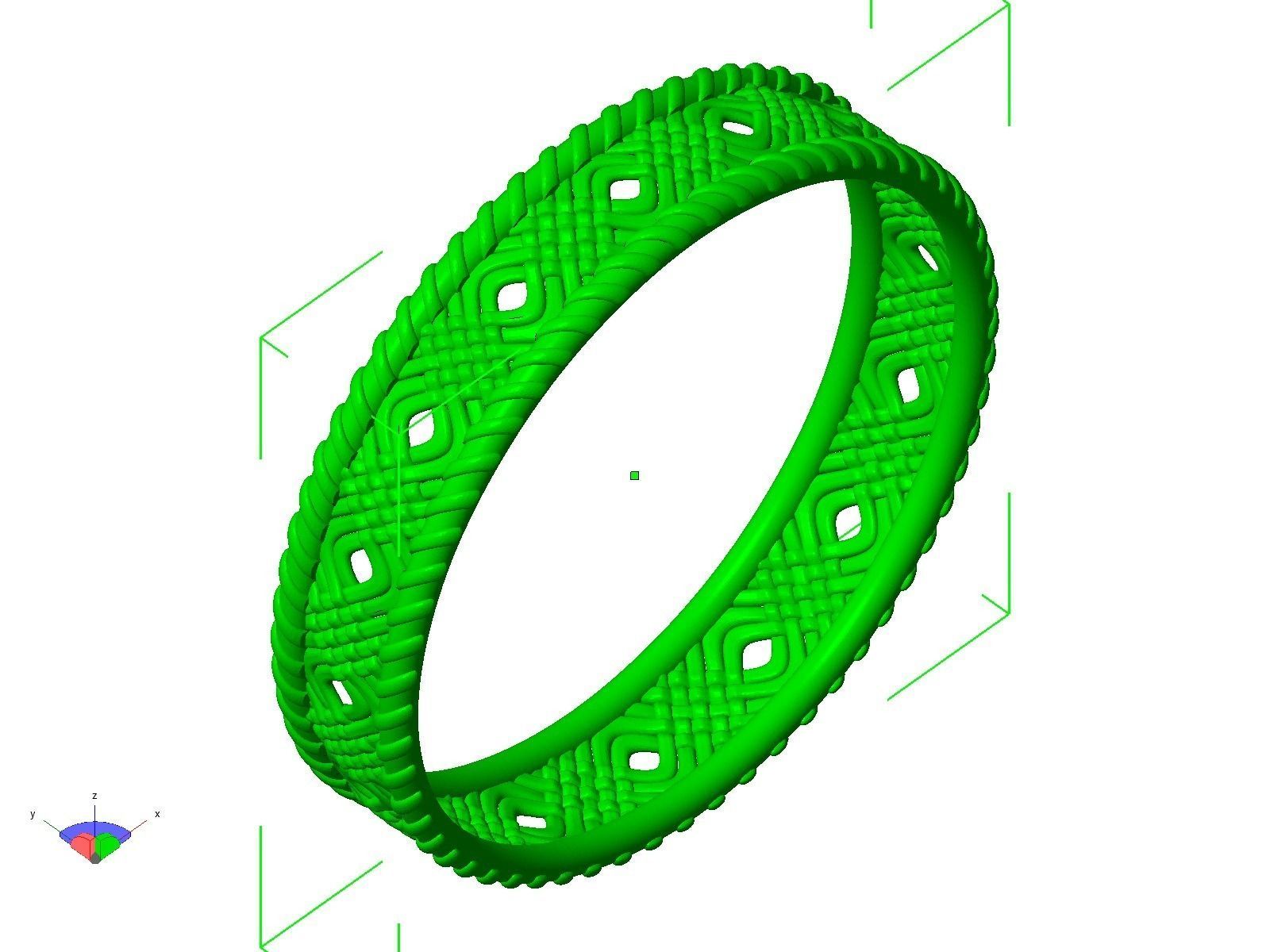 jewelry ring01 3D print model_2