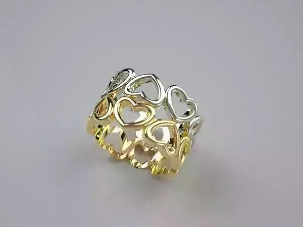 Female ring 3D print model