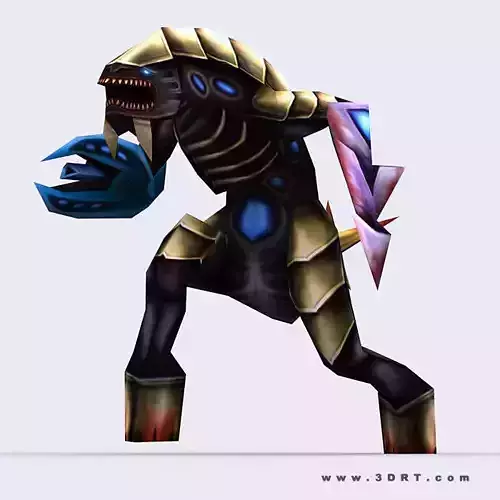 3DRT - Warbeast Monster - Claw  Low-poly 3D model