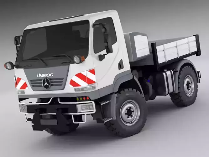 Mercedes Unimog U20 3D model