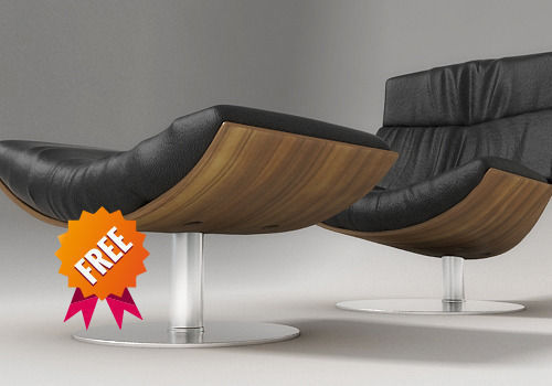 Kara Armchair Desiree Free 3D model_4