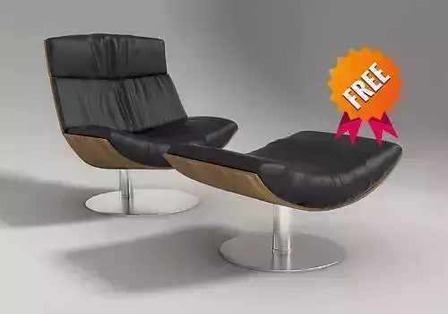 Kara Armchair Desiree Free 3D model