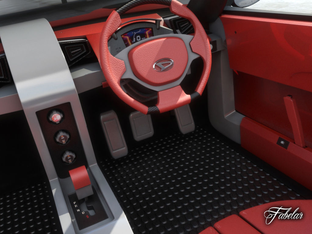 Daihatsu D-X concept 1 3D model_10