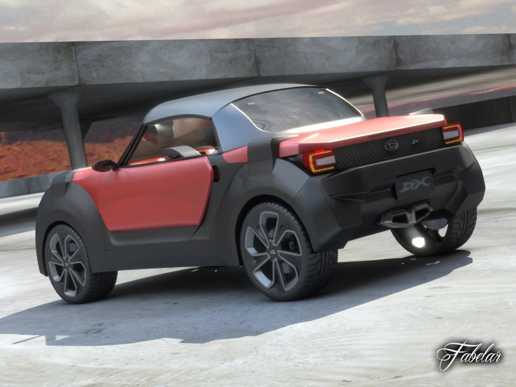 Daihatsu D-X concept 1 3D model_3