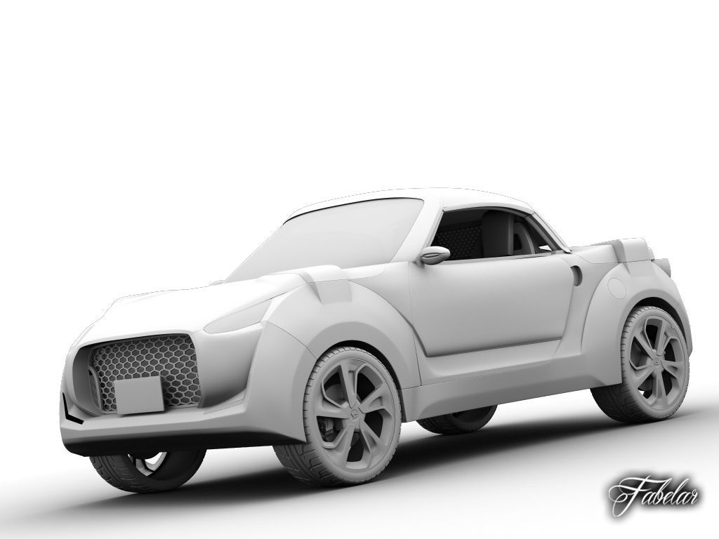 Daihatsu D-X concept 1 3D model_14