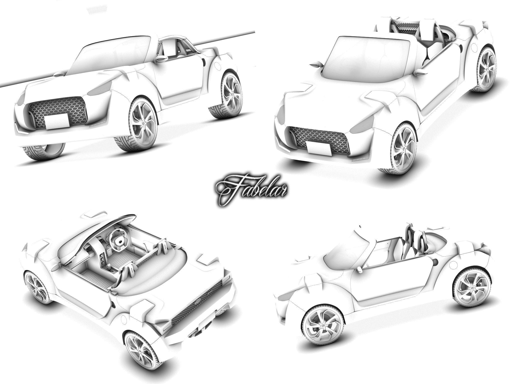 Daihatsu D-X concept 1 3D model_17