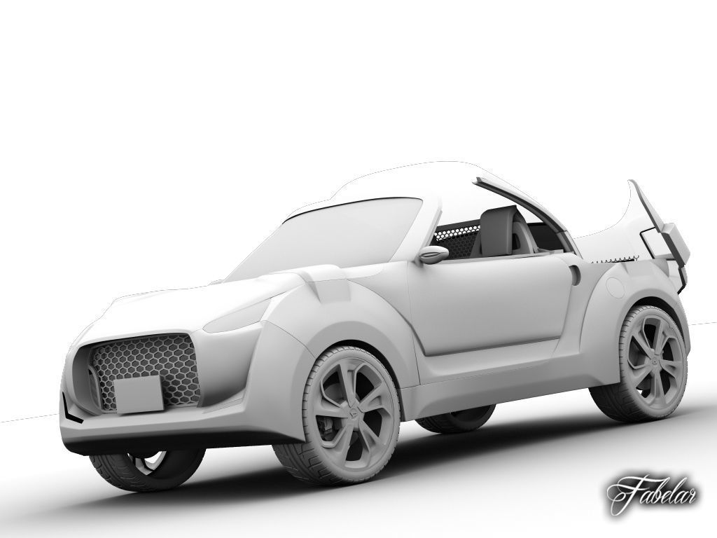Daihatsu D-X concept 1 3D model_15