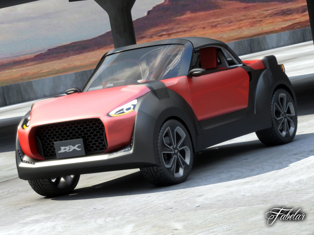 Daihatsu D-X concept 1 3D model_5