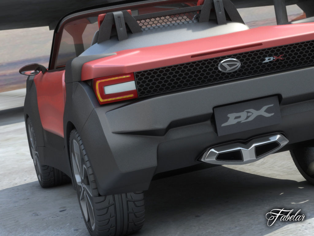 Daihatsu D-X concept 1 3D model_9