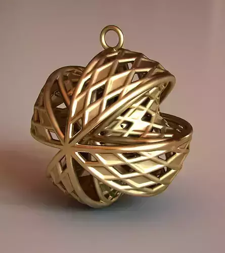 jewelry earring01 3D print model