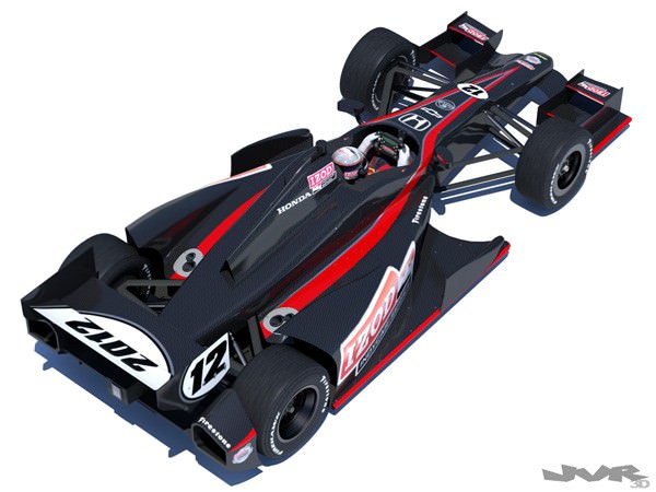 IndyCar 2012 DW001 3D model_4