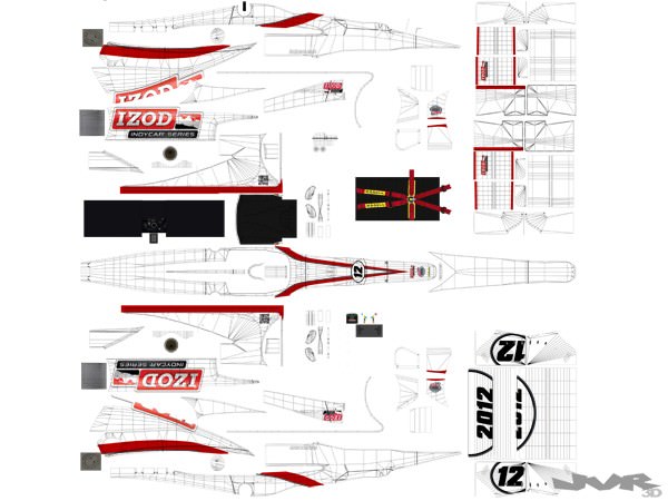 IndyCar 2012 DW001 3D model_26