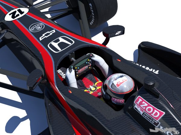 IndyCar 2012 DW001 3D model_14