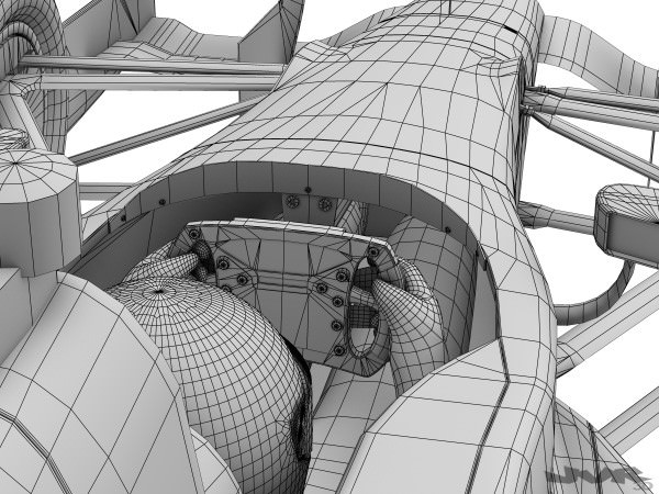 IndyCar 2012 DW001 3D model_22