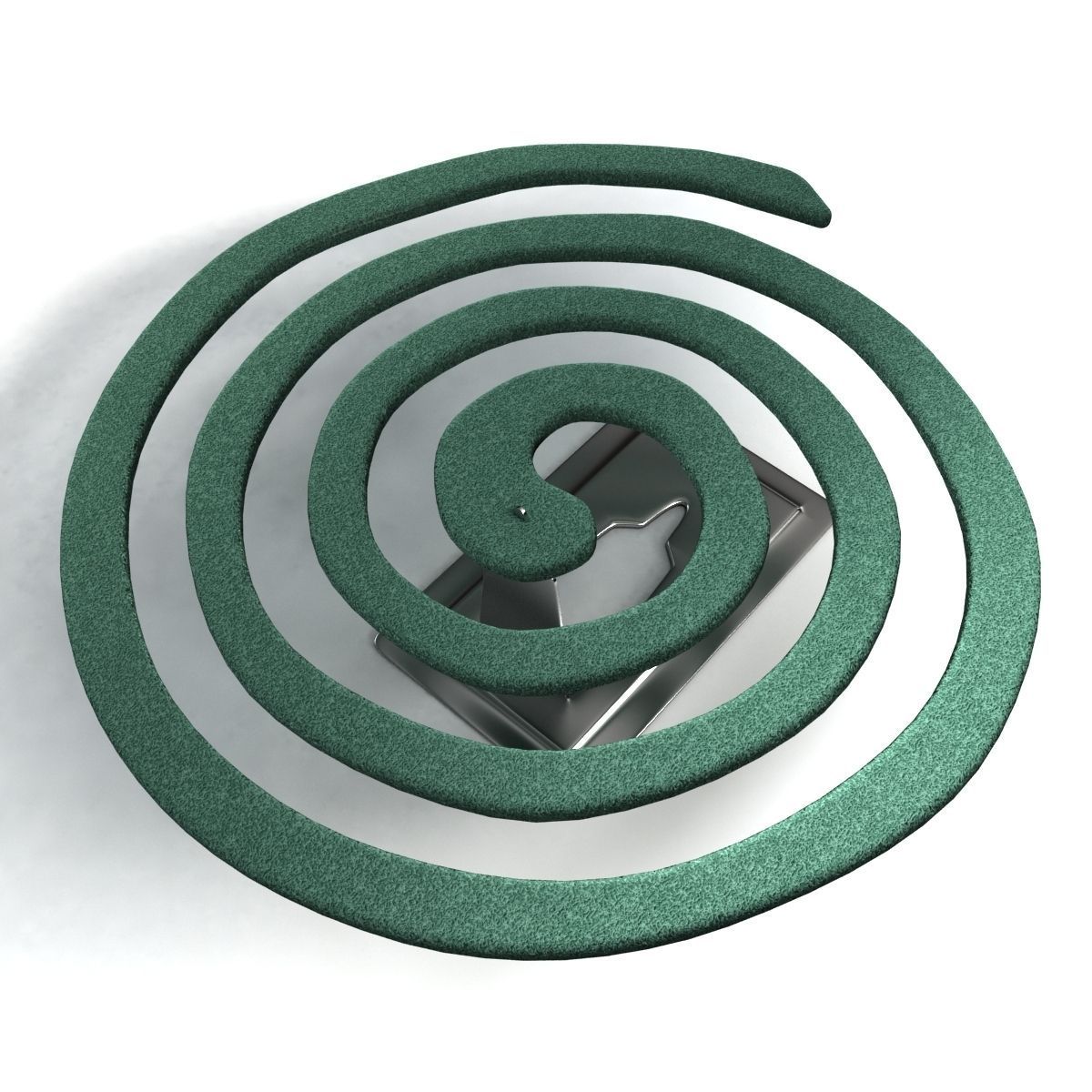Mosquito Coil 3D model_0