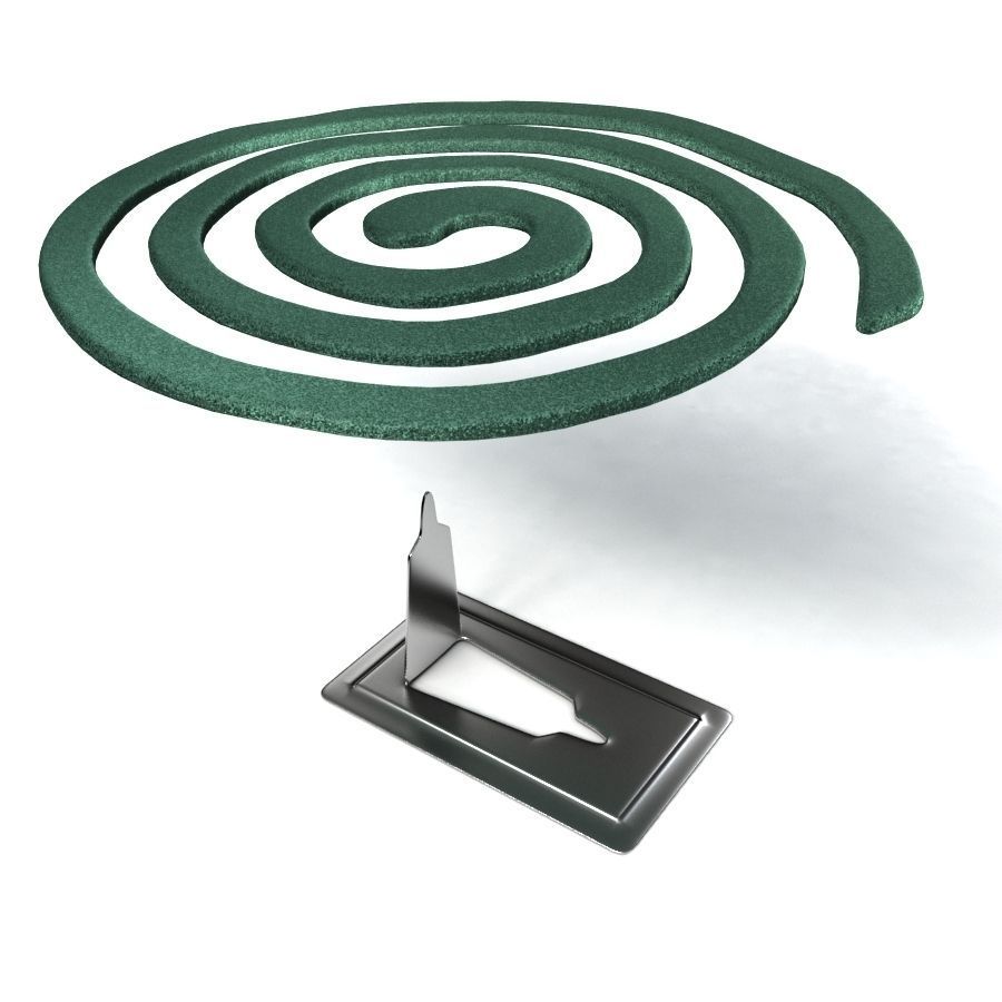 Mosquito Coil 3D model_2