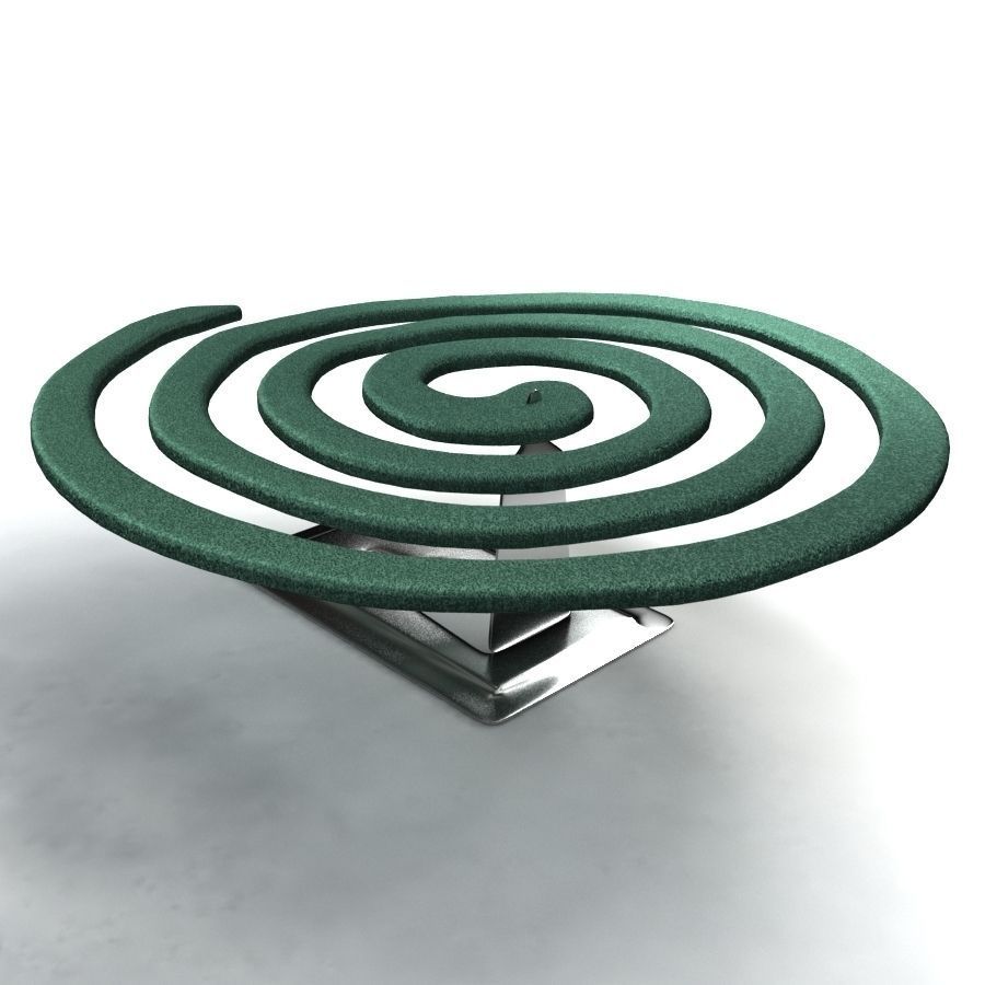 Mosquito Coil 3D model_4