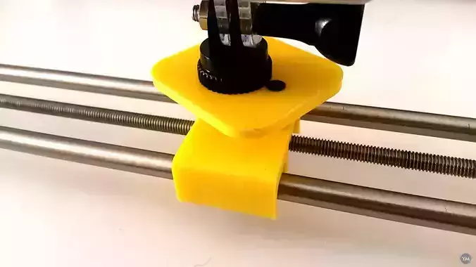 hand motion camera slider 3D print model