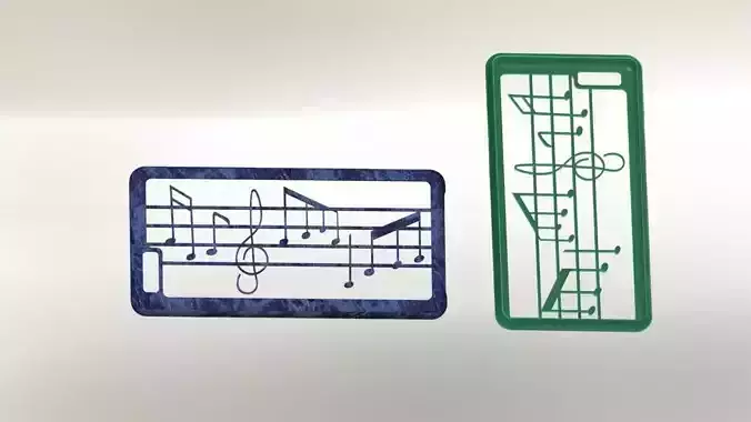 iphone 6 plus case-music 3D print model